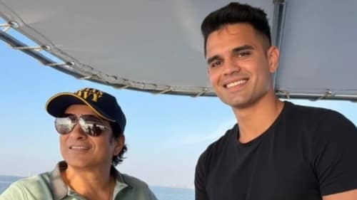 सचिन तेंदुलकर ने बेटे अर्जुन तेंदुलकर को जन्मदिन की बधाई देते हुए कहा, 'हम भाग्यशाली हैं कि आप हमारे साथ हैं'
